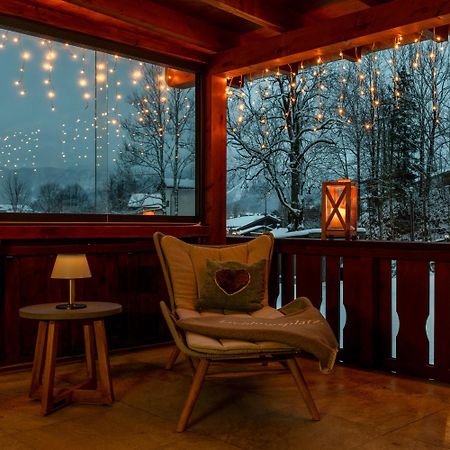 Chalet Zugspitzblick Lermoos Exteriör bild
