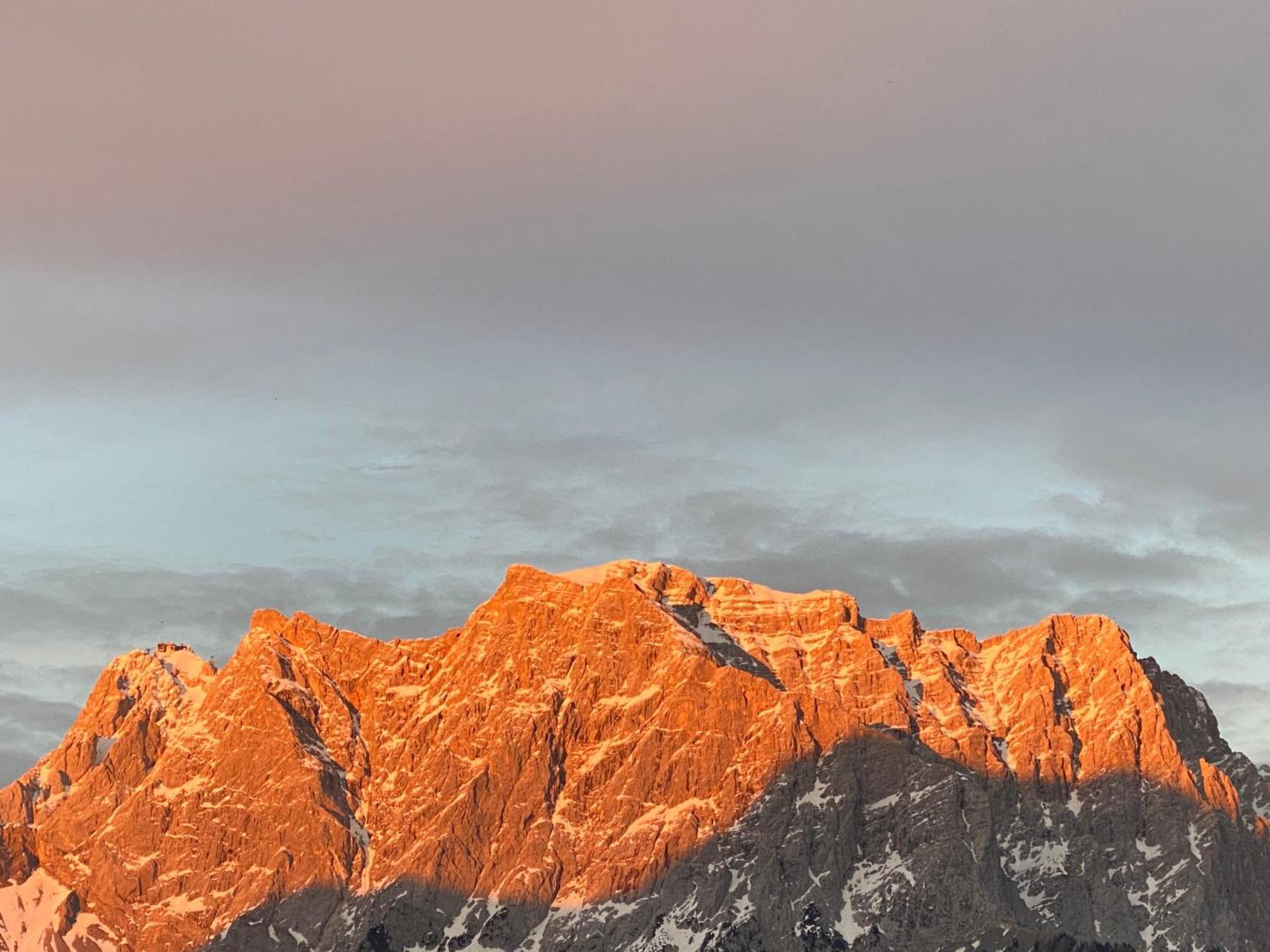 Chalet Zugspitzblick Lermoos Exteriör bild