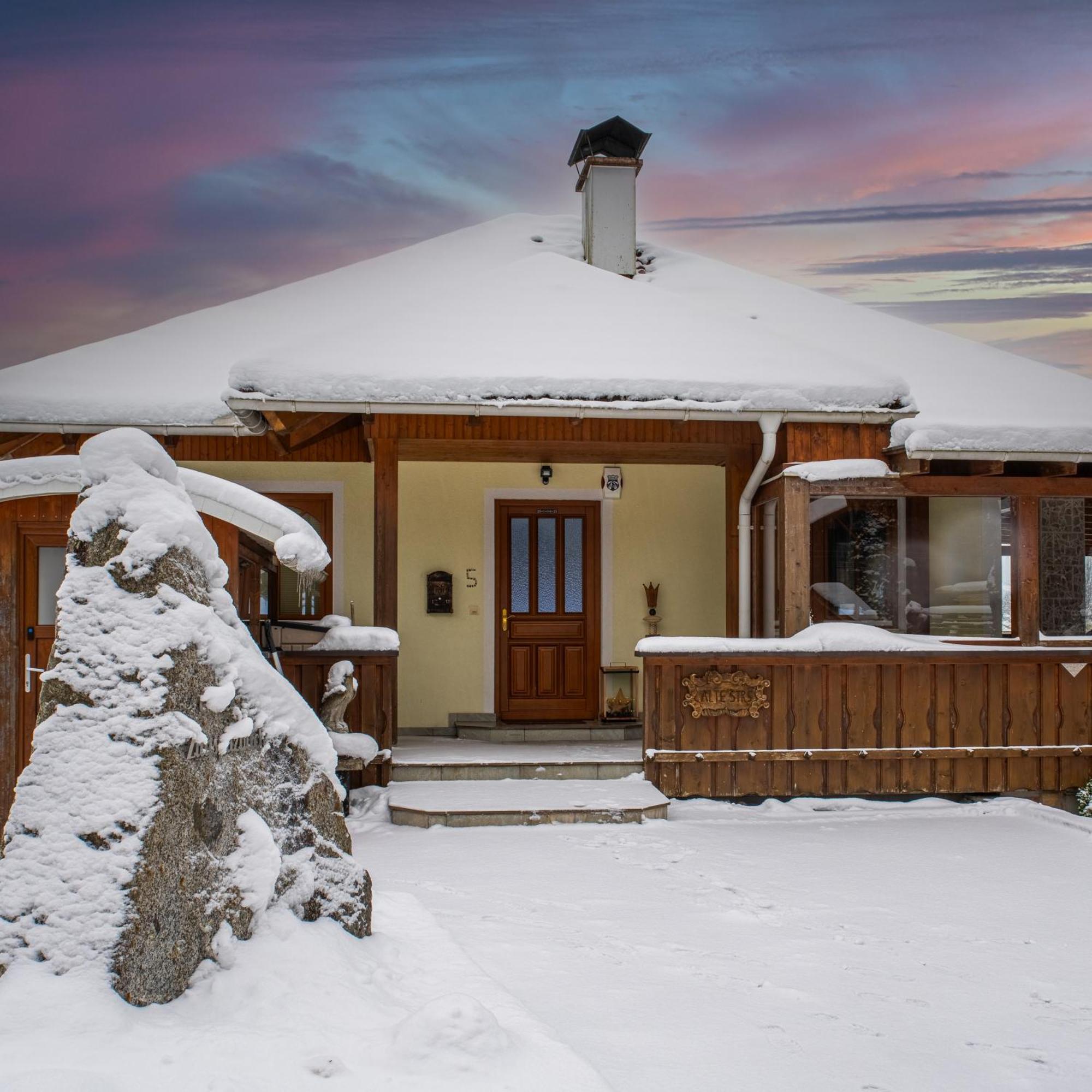 Chalet Zugspitzblick Lermoos Exteriör bild